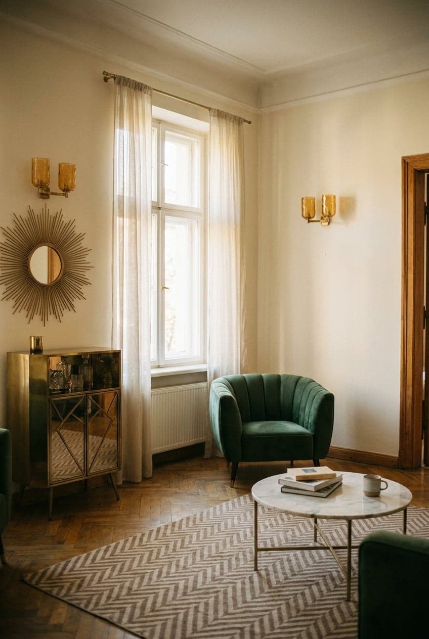Pokój w stylu Art Deco